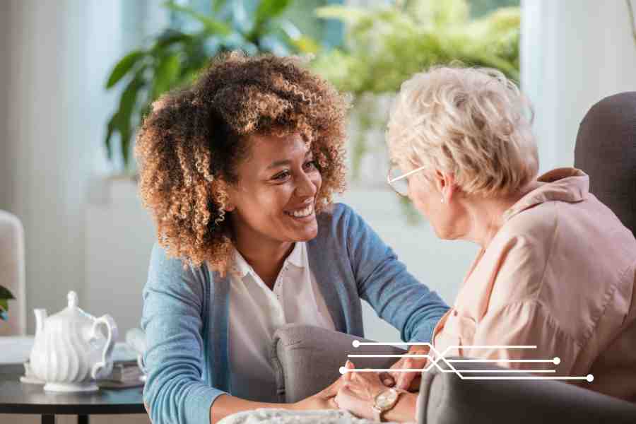 Trabajo para niñeras para adultos