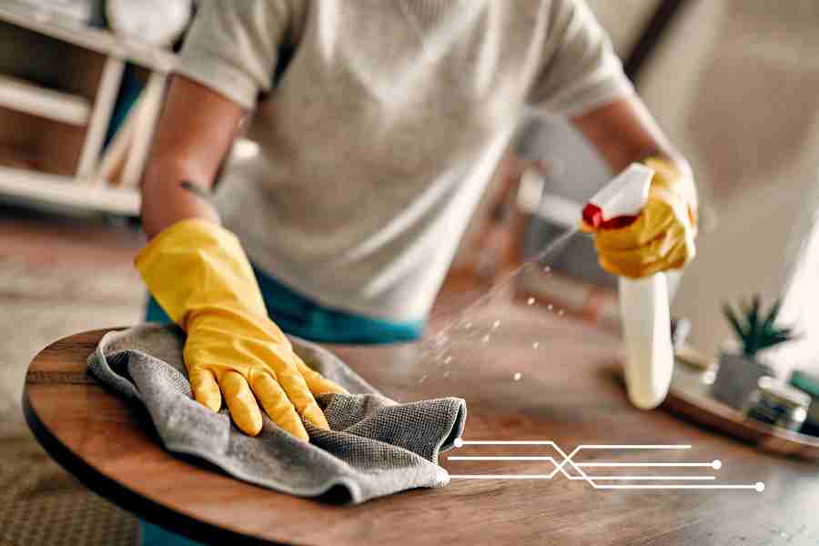 Trabajos de limpieza de casas