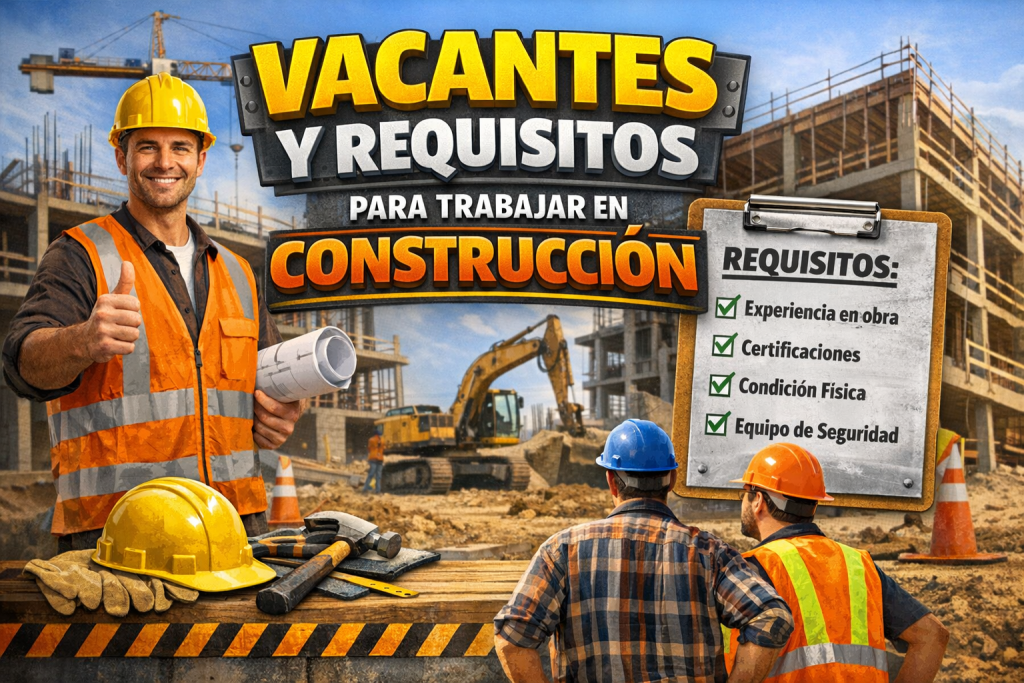 Requisitos para trabajar en construcción